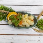 Zeytinyağlı Portakallı Kereviz Salatası